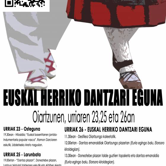 Cuatro grupos navarros, en el Euskal Herriko Dantzari Eguna