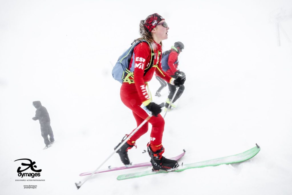 Buen papel de Rita Jiménez en el Campeonato Europeo de Esquí de Montaña