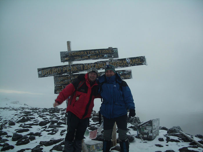 Kilimanjaro mendira ateraldia